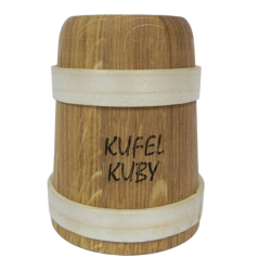 Kufel drewniany z grawerem